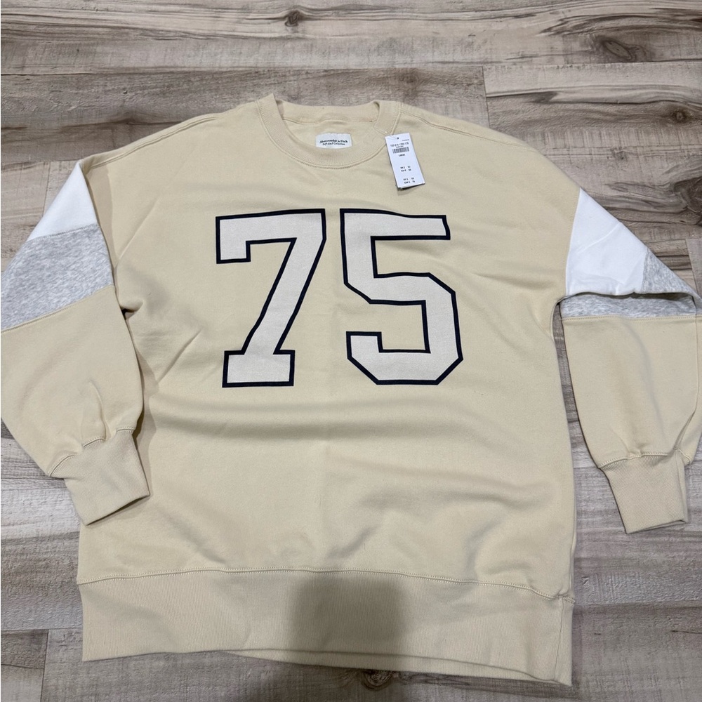 Abercrombie & Fitch Size Large Sweatshirt NWT